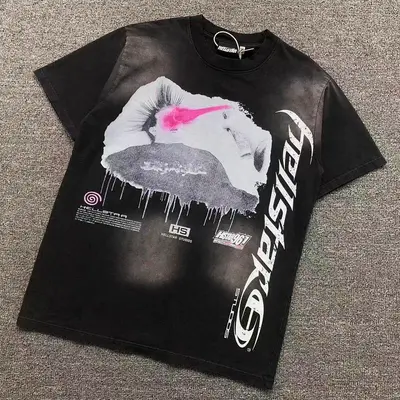 ￥139 HELLSTAR T-SHIRT 3207261172（im 170cm 60kg i wear size L in the phot）