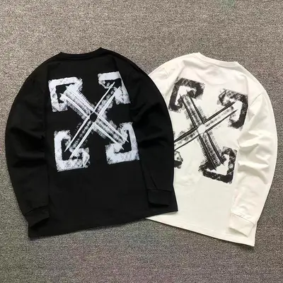 ￥129 OFF-WHITE LONG SLEEVED 3207302021（im 170cm 60kg i wear size M in the phot）
