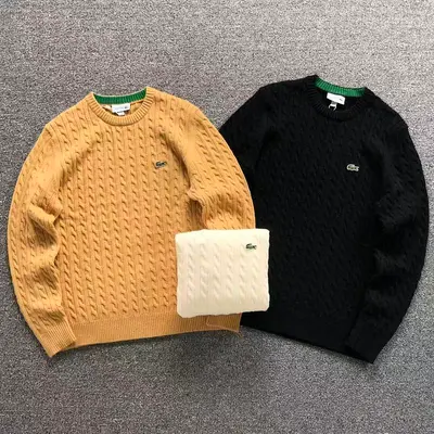 ¥195 LACOSTE SWEATER 127310109(im 170cm 60kg i wear size M in the phot)