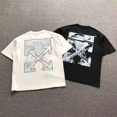 ￥105 OFF-WHITE T-SHIRT 5208010719（im 170cm 60kg i wear size M in the phot）