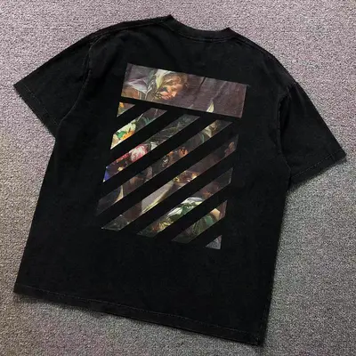 ￥118 OFF-WHITE T-SHIRT 5208011019（im 170cm 60kg i wear size XL in the phot）