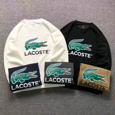 ￥168 LACOSTE HOODIE 2208010304（im 170cm 60kg i wear size XL in the phot）