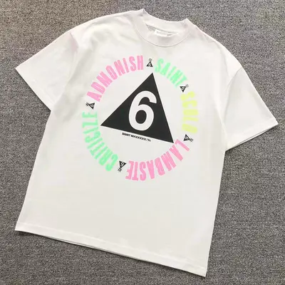 ￥105 SAINT MICHAEL T-SHIRT 3208030417 SD090（im 170cm 60kg i wear size S in the phot）