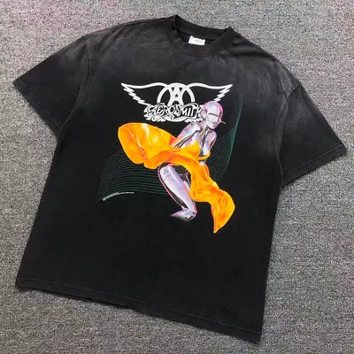 ￥125 SAINT MICHAEL T-SHIRT 3208030917 （im 170cm 60kg i wear size S in the phot）