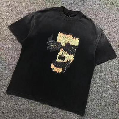 ￥118 TRAVIS SCOTT T-SHIRT 3208031117 （im 170cm 60kg i wear size S in the phot）