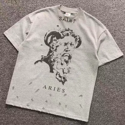 ￥118 SAINT MICHAEL T-SHIRT 3208031217（im 170cm 60kg i wear size S in the phot）