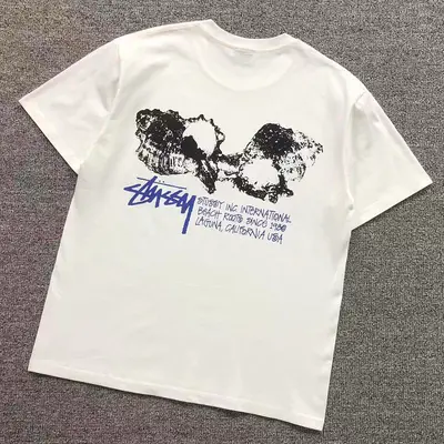 ￥72 STUSSY T-SHIRT 52080509182（im 170cm 60kg i wear size M in the phot）