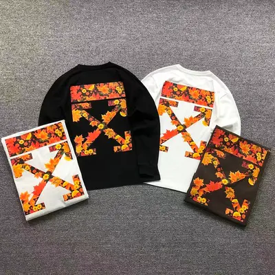 ￥125 OFF-WHITE LONG SLEEVED 5208052519（im 170cm 60kg i wear size M in the phot）