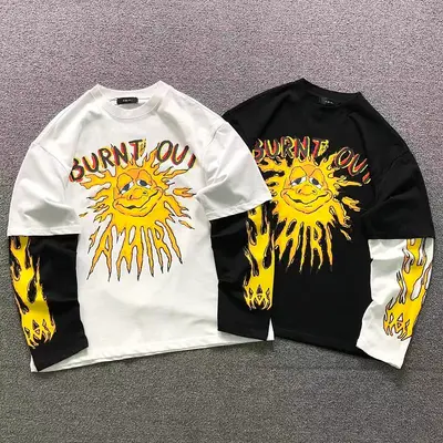¥135 AMIRI LONG SLEEVED 3208052221(im 170cm 60kg i wear size M in the phot)