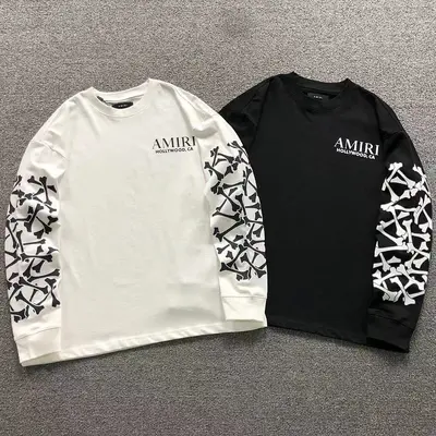 ￥135 AMIRI LONG SLEEVED 3208052121（im 170cm 60kg i wear size M in the phot）