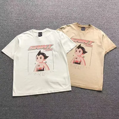 ￥98 SAINT MICHAEL T-SHIRT 42080505155（im 170cm 60kg i wear size S in the phot）