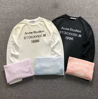 ￥158 ACNE STUDIOS LONG SLEEVED FEMAIE STYIE 5208060201