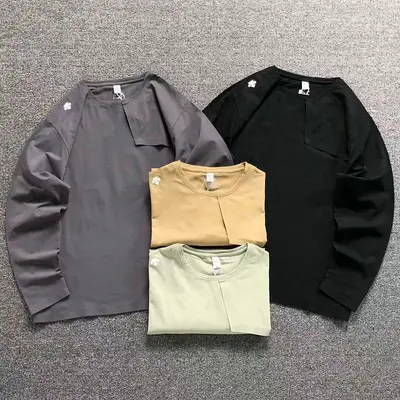 ￥145 D⭐S⭐E⭐T⭐ LONG SLEEVED 2208070801（im 170cm 60kg i wear size 3XL in the phot）