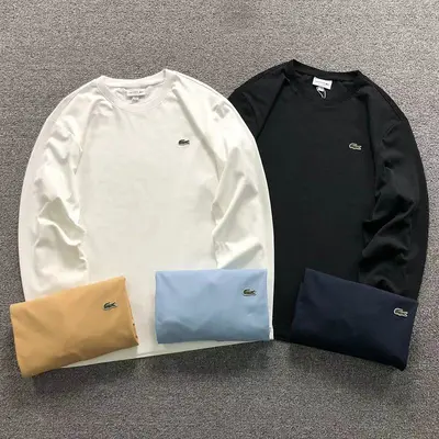 ￥178 LACOSTE LONG SLEEVED 22080711125（im 170cm 60kg i wear size XL in the phot）