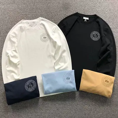 ￥178 LACOSTE LONG SLEEVED 22080712125（im 170cm 60kg i wear size XL in the phot）