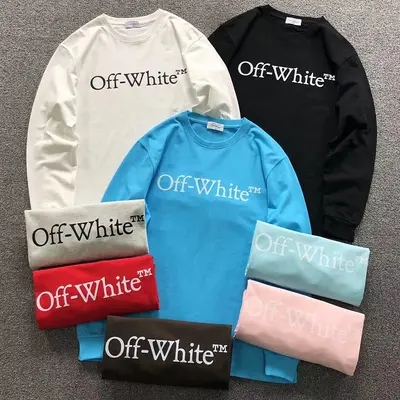 ¥118 OFF-WHITE LONG SLEEVED 5208081019(im 170cm 60kg i wear size M in the phot)