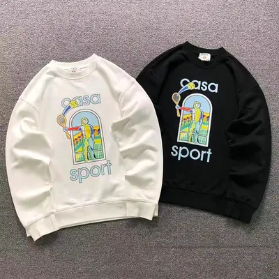 ¥135 CASABLANCA HOODIE 3208090421(im 170cm 60kg i wear size M in the phot)