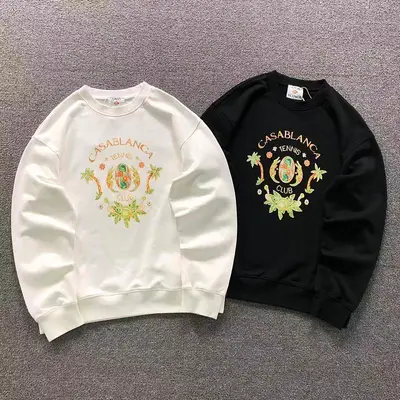 ¥135 CASABLANCA HOODIE 3208090721(im 170cm 60kg i wear size M in the phot)