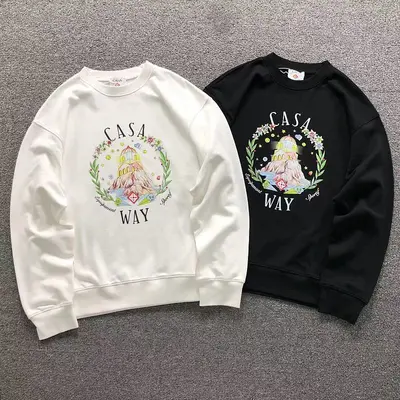¥135 CASABLANCA HOODIE 3208090121(im 170cm 60kg i wear size M in the phot)