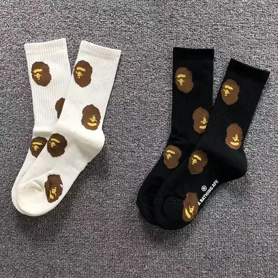 ¥72 BAPE SOCKS 4208110877