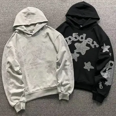 ￥185 SP5DER HOODIE 22081301125（im 170cm 60kg i wear size M in the phot）