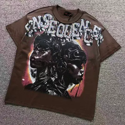 ￥125 FASHION T-SHIRT 3208132017（im 170cm 60kg i wear size S in the phot）