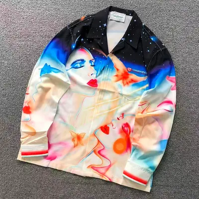 ¥125 CASABLANCA SHIRT 2208142939(im 170cm 60kg i wear size L in the phot)