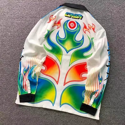 ¥125 CASABLANCA SHIRT 2208142539(im 170cm 60kg i wear size L in the phot)