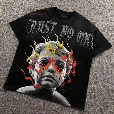 ¥125 FASHION T-SHIRT 3208140417(im 170cm 60kg i wear size S in the phot)