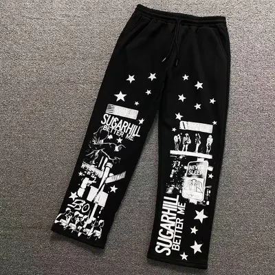 ¥129 COU⭐H SY⭐UP TROUSERS 5208140278(im 170cm 60kg i wear size L in the phot)