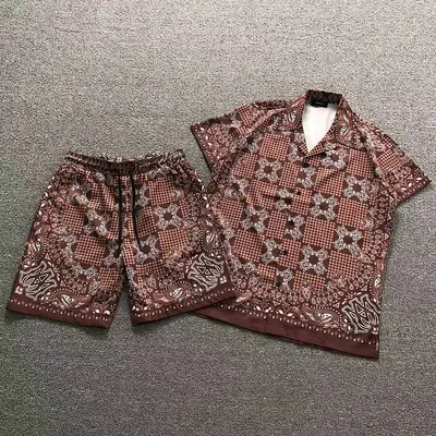 TOP¥105 SHORTS¥98 AMIRI SHIRT SHORTS 2208141439(im 170cm 60kg i wear size L in the phot)