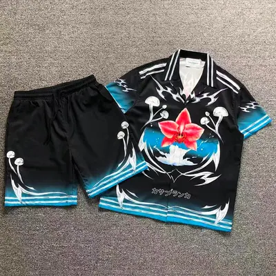 TOP¥105 SHORTS¥98 CASABLANCA SHIRT SHORTS 2208142139(im 170cm 60kg i wear size L in the phot)