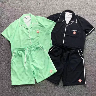 TOP¥105 SHORTS¥98 CASABLANCA SHIRT SHORTS 2208142239(im 170cm 60kg i wear size L in the phot)