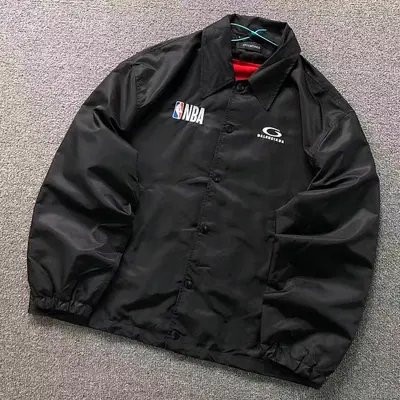 ¥388 B⭐L⭐⭐⭐IA⭐A NBA BASKETBALL JACKET 22081932001(im 170cm 60kg i wear size S in the phot)
