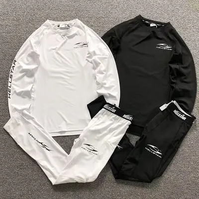 TOP ¥158 TROUSERS ¥158 HELLSTAR LONG SLEEVED TROUSERS 3208152572