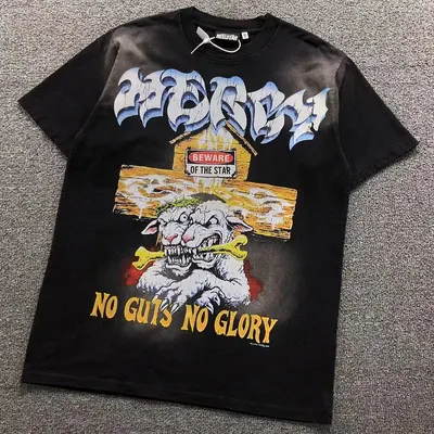 ¥139 HELLSTAR T-SHIRT 4208151172(im 170cm 60kg i wear size L in the phot)