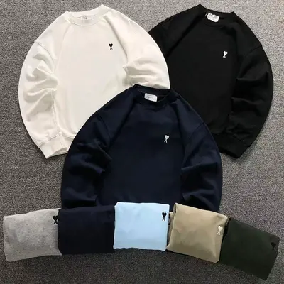 ￥135 AMI HOODIE 3208164417（im 170cm 60kg i wear size S in the phot）