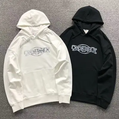 ¥165 CASABLANCA HOODIE 3208191221(im 170cm 60kg i wear size M in the phot)