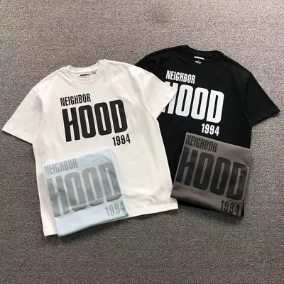 ¥113 NEIGHBORHOOD T-SHIRT 4208203702(im 170cm 60kg i wear size L in the phot)
