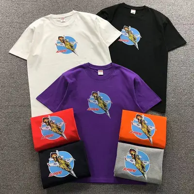 ¥98 S⭐⭐R⭐⭐E T-SHIRT 4208204702 (im 170cm 60kg i wear size L in the phot)