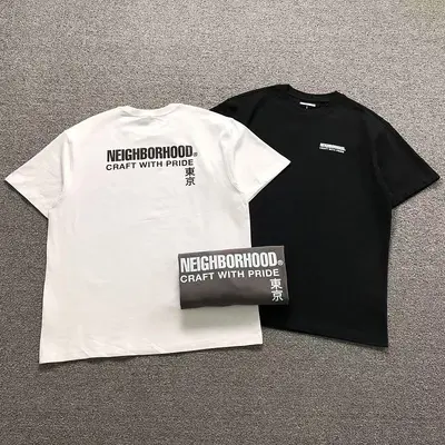￥113 NEIGHBORHOOD T-SHIRT 4208204402（im 170cm 60kg i wear size L in the phot）