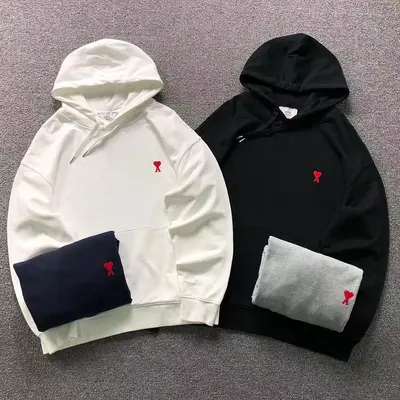 ￥168 AMI HOODIE 3208212621（ im 170cm 60kg i wear size M in the phot）