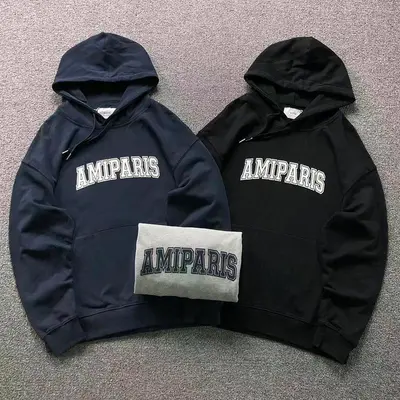 ￥168 AMI HOODIE 3208212721（im 170cm 60kg i wear size M in the phot）