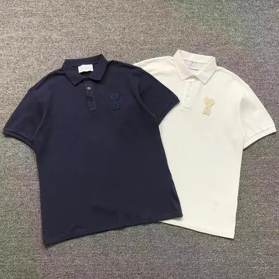 ￥98 AMI POLO 3208211521（im 170cm 60kg i wear size M in the phot）