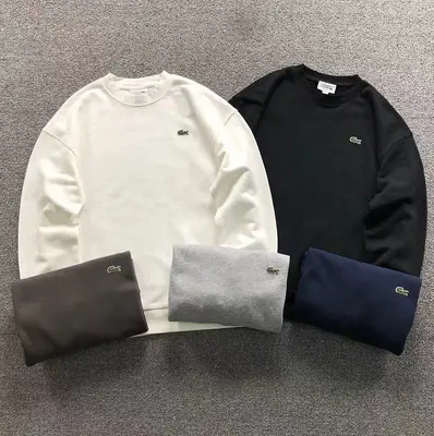 ¥158 LACOSTE HOODIE 2208210604(im 170cm 60kg i wear size L in the phot)