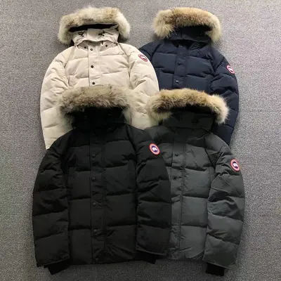 ¥558 C⭐N⭐⭐A G⭐⭐⭐E DOWN JACKETS 3208220716(im 170cm 60kg i wear size M in the phot)