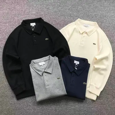 ¥158 LACOSTE LONG SLEEVED 2208240204(im 170cm 60kg i wear size XL in the phot)