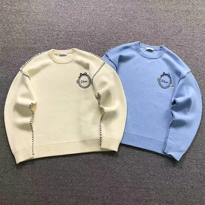 ¥348 D⭐O⭐ SWEATER 5208241405(im 170cm 60kg i wear size L in the phot)