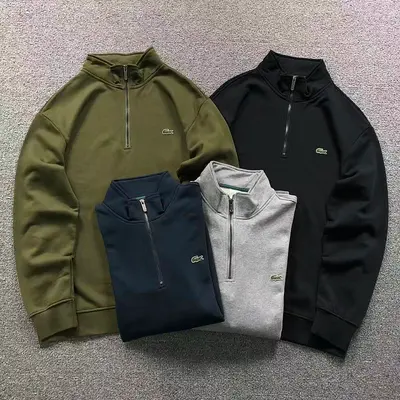 ¥135 LACOSTE HOODIE 3208241303(im 170cm 60kg i wear size L in the phot)
