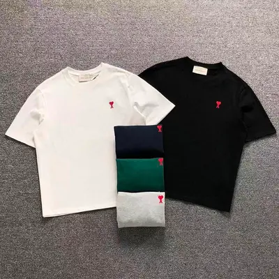 ¥82 AMI T-SHIRT 1282520183(im 170cm 60kg i wear size S in the phot)